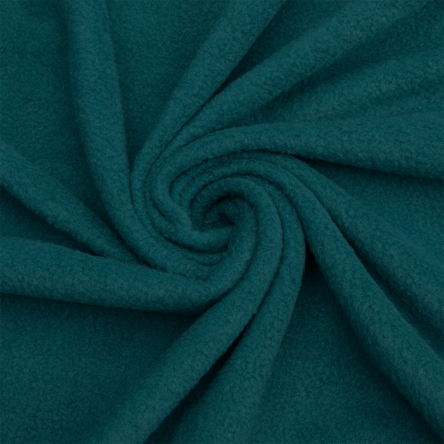 Teal Solid Fleece Fabric